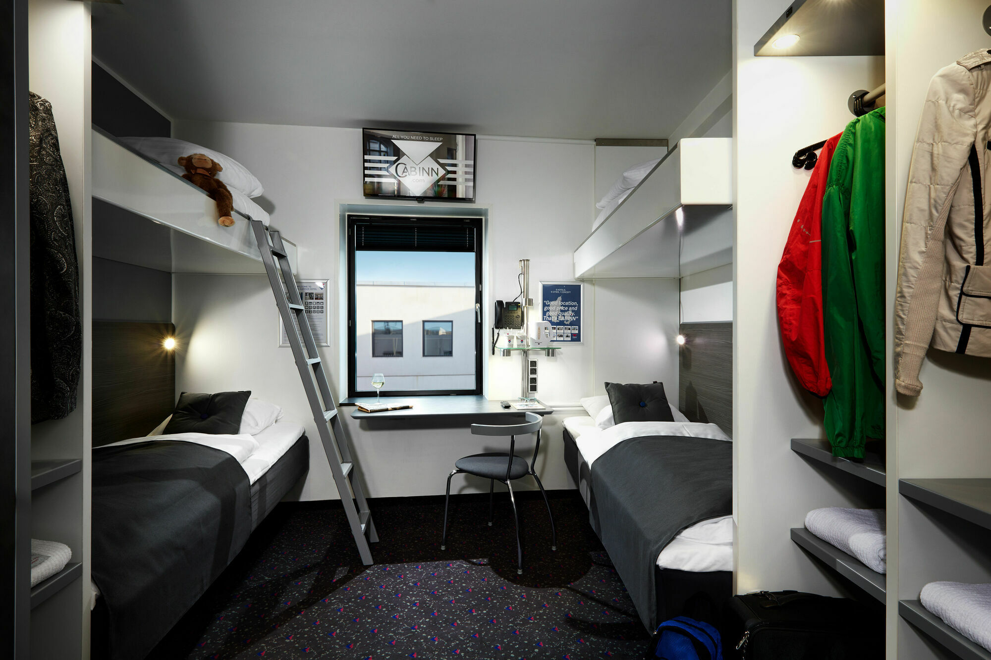 Cabinn オーフス オールフス 部屋 写真